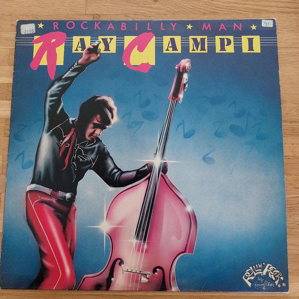 LP Ray Campi – Rockabilly Man, Ophalen of Verzenden, Gebruikt, 12 inch, Poprock
