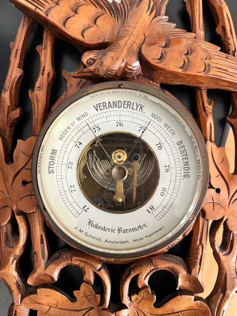 barometer, Audio, Tv en Foto, Weerstations en Barometers, Ophalen, Gebruikt, Barometer