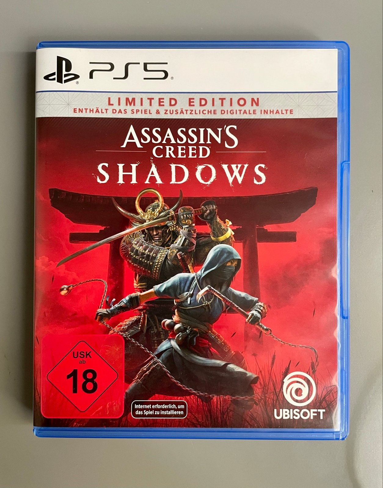 Assassin's Creed Shadows Limited Edition PS5, Avontuur en Actie, Online, Vanaf 18 jaar, 1 speler
