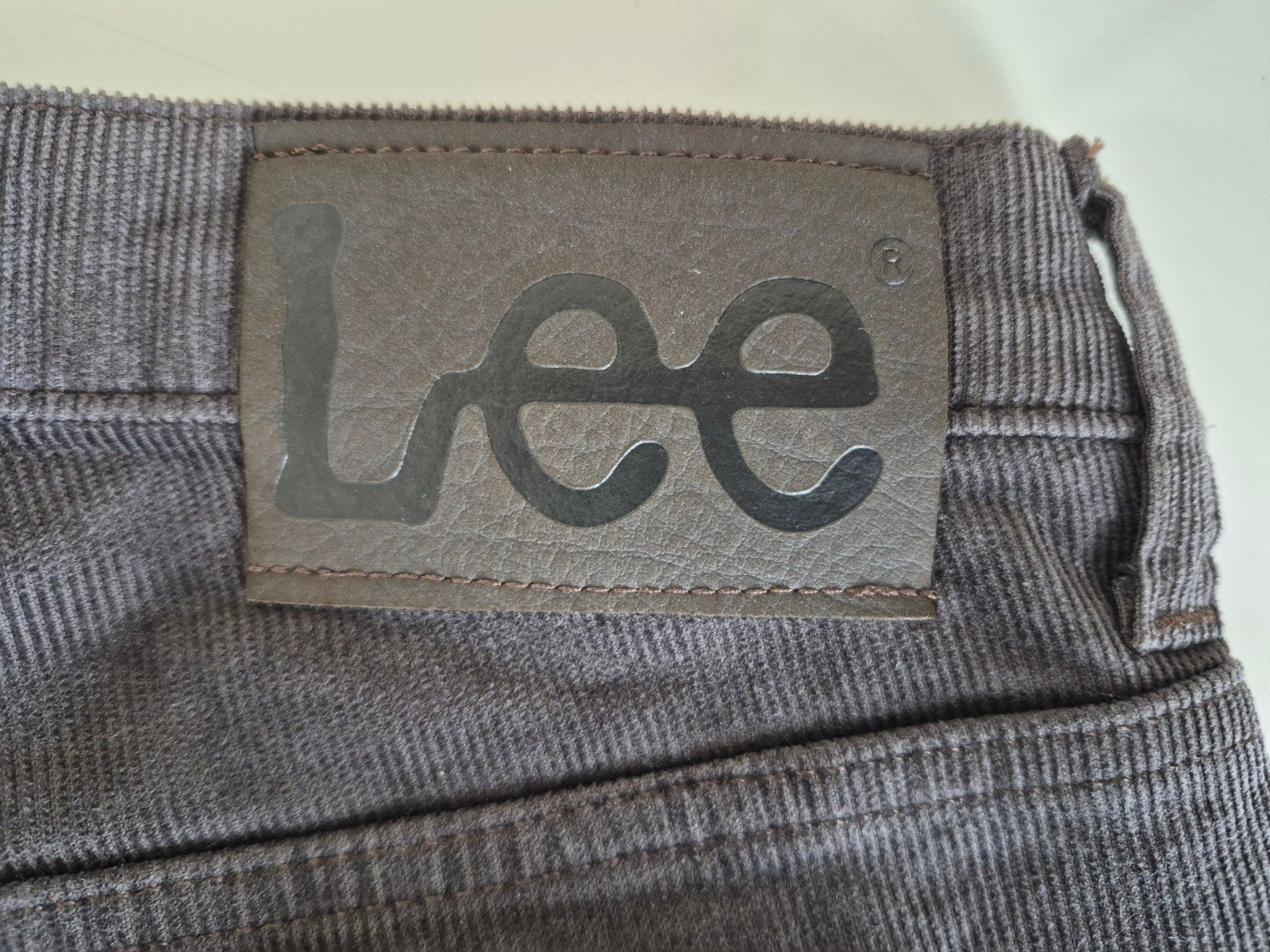 Lee Regular Straight Corduroy Broek Vintage W30 L34, Overige kleuren, W32 (confectie 46) of kleiner, Ophalen of Verzenden, Lee