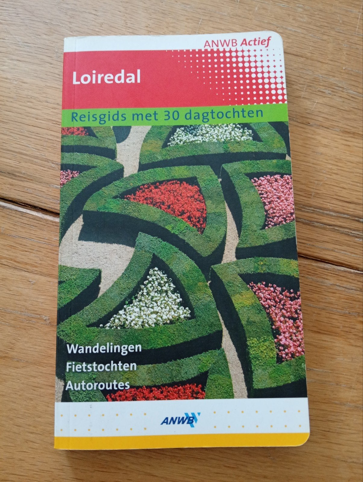 ANWB Actief Reisgids Loirevallei met 30 dagtochten, Boeken, Reisgidsen, Europa, Ophalen of Verzenden, Zo goed als nieuw, Reisgids of -boek
