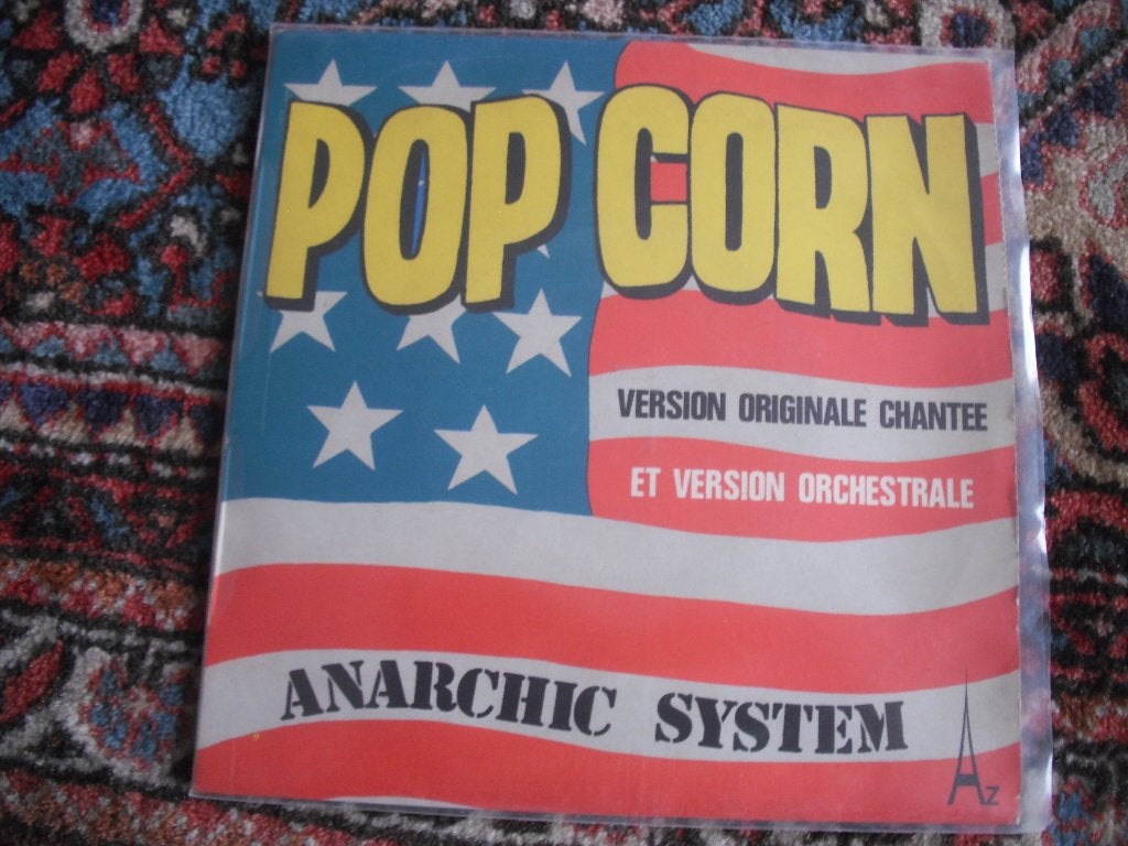 Anarchic System - Popcorn., Cd's en Dvd's, Vinyl Singles, Ophalen of Verzenden, Zo goed als nieuw, Pop