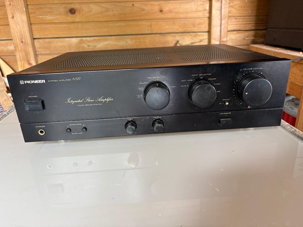 Pioneer stereo amplifier A - 337, Ophalen of Verzenden, Zo goed als nieuw, Pioneer