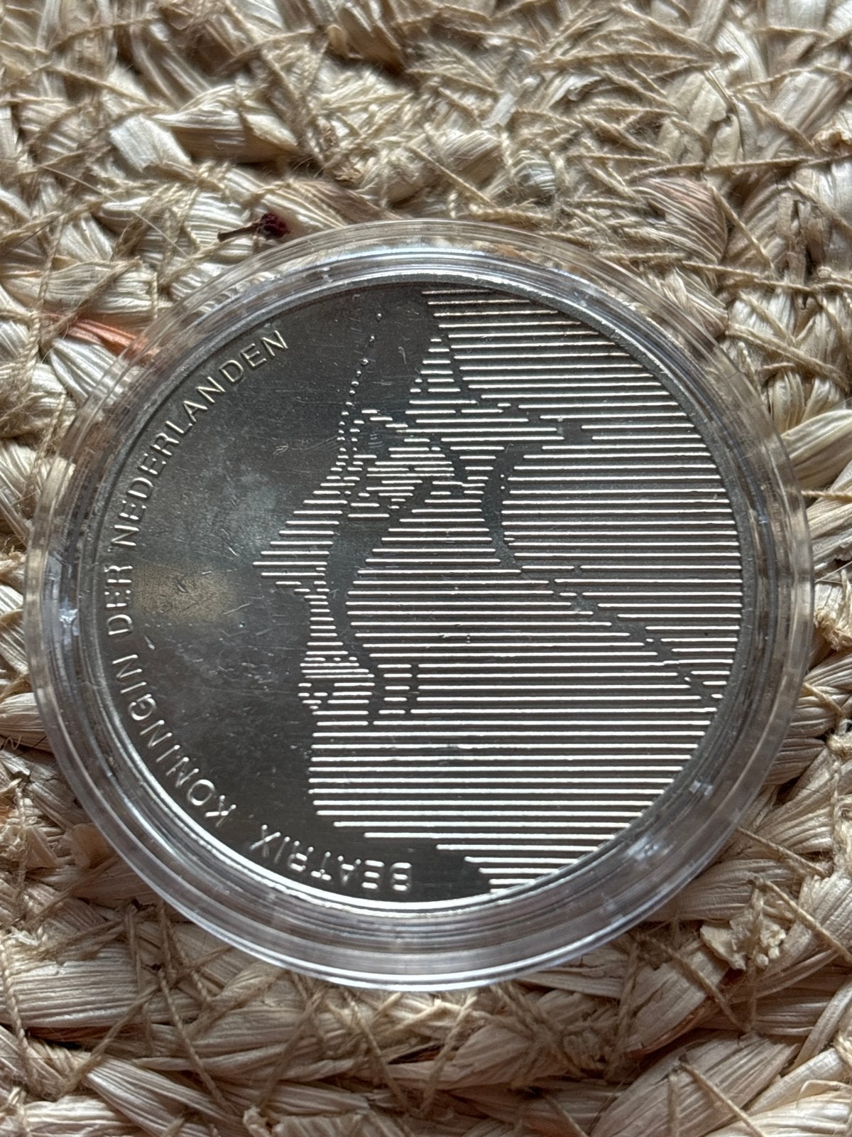 Zilveren 50 gulden munt Beatrix 1984 Prins Willem van Oranje, Postzegels en Munten, Koningin Beatrix, Zilver, Ophalen of Verzenden