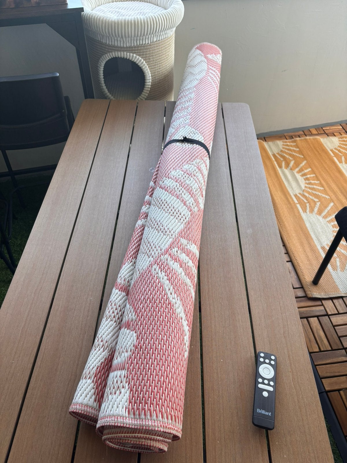 Buitenkleed lobster roze karwei, Ophalen, 150 tot 200 cm, 200 cm of meer, Zo goed als nieuw