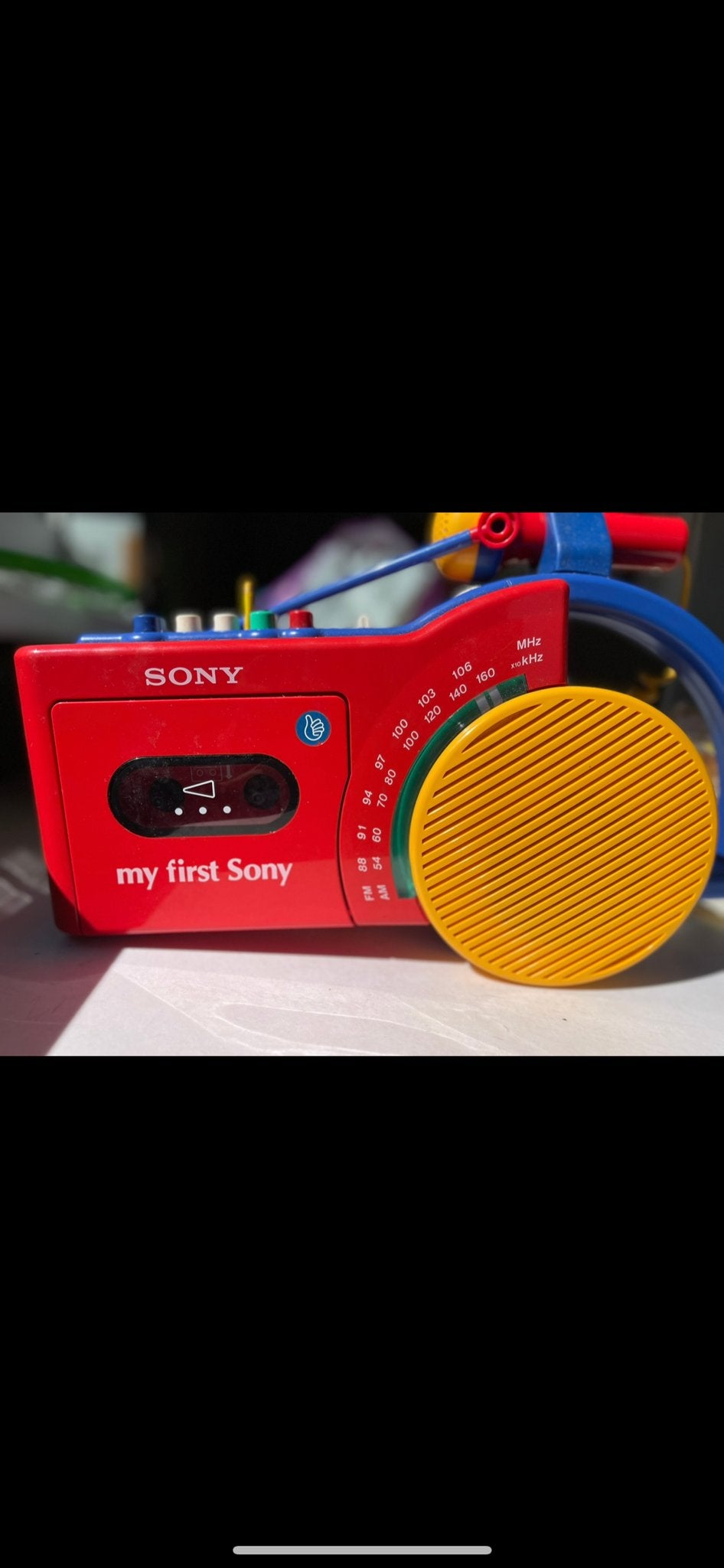 Sony My First Sony Walkman Cassette Speler met Microfoon, Ophalen of Verzenden, Gebruikt, Overige typen