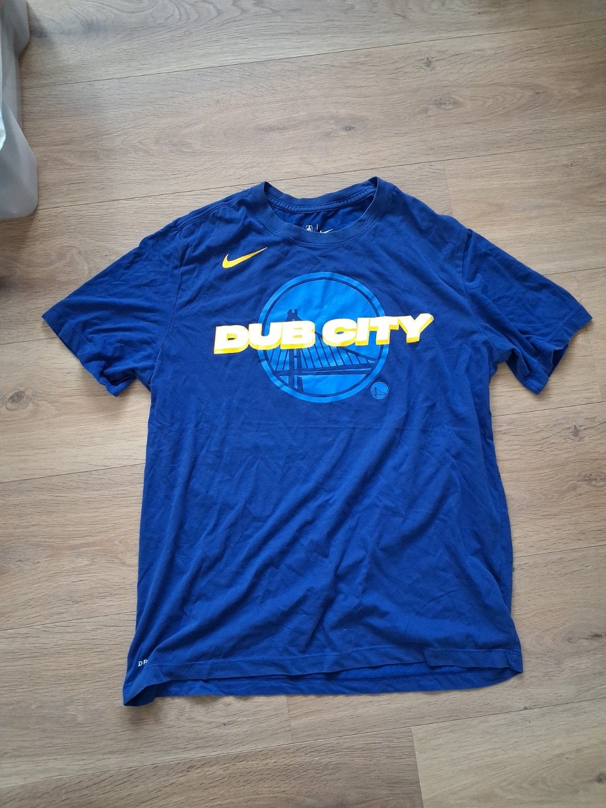 Nike Golden Gates "Dub City" T-shirt - Maat L, Maat 52/54 (L), Blauw, Nike, Ophalen of Verzenden