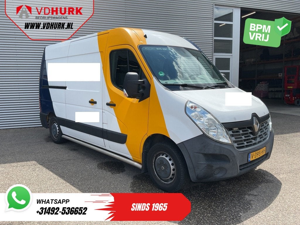 Renault Master 2.3 dCi 145 pk L2H2 EXPORT 270GrDeuren/ Gev.S, Voorwielaandrijving, 145 pk, Stof, Gebruikt
