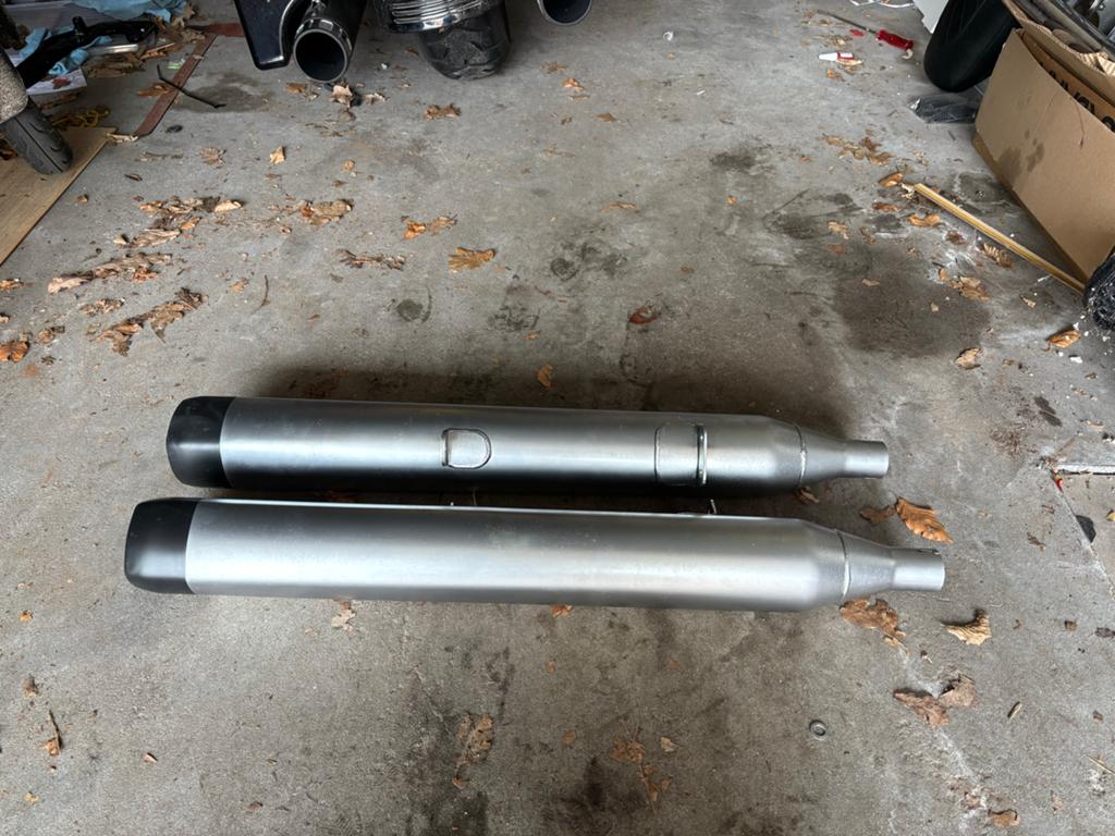 Vrod muscle uitlaten - Set van 2, Motoren, Onderdelen | Harley-Davidson, Ophalen of Verzenden, Gebruikt