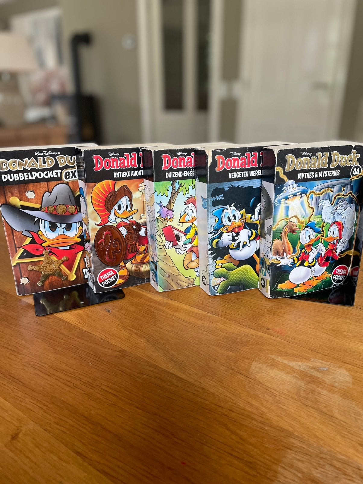Prijs is voor 5x Dubbelpocket / themapocket Donald Duck, Meerdere comics, Ophalen of Verzenden, Gelezen, Europa