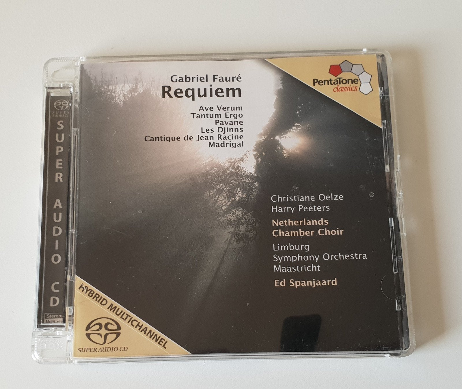 Gabriel Faure Requiem SACD Super Audio CD, Ophalen of Verzenden, Zo goed als nieuw, Orkest of Ballet
