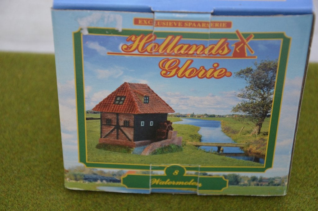 molen uit 'Hollands Glorie' serie nog in doos: Waterradmolen, Verzamelen, Beelden en Beeldjes, Ophalen of Verzenden, Nieuw, Overige typen