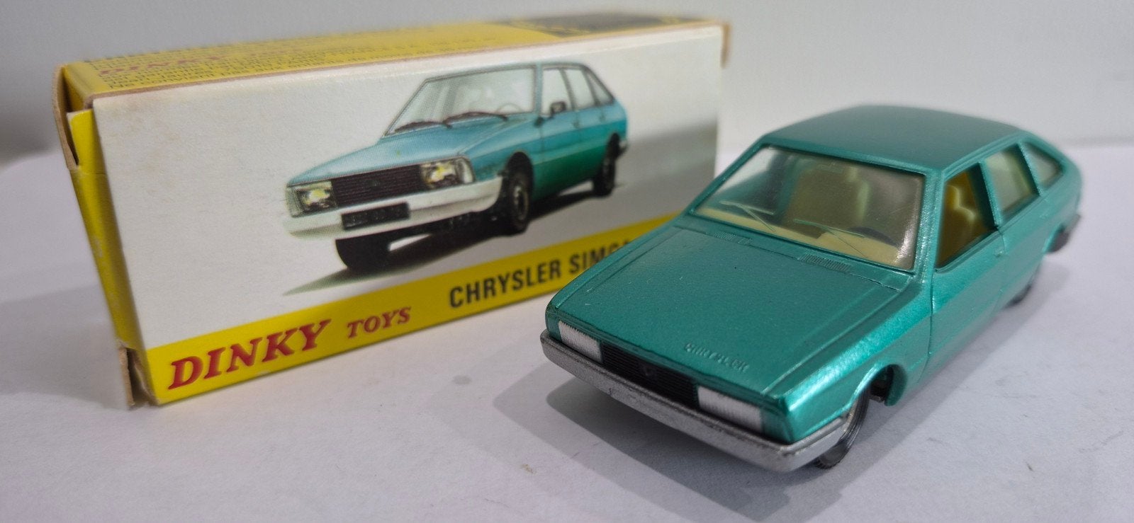 Dinky Toys no. 011542 Chrysler Simca 1307 GT, Ophalen of Verzenden, Auto, Dinky Toys