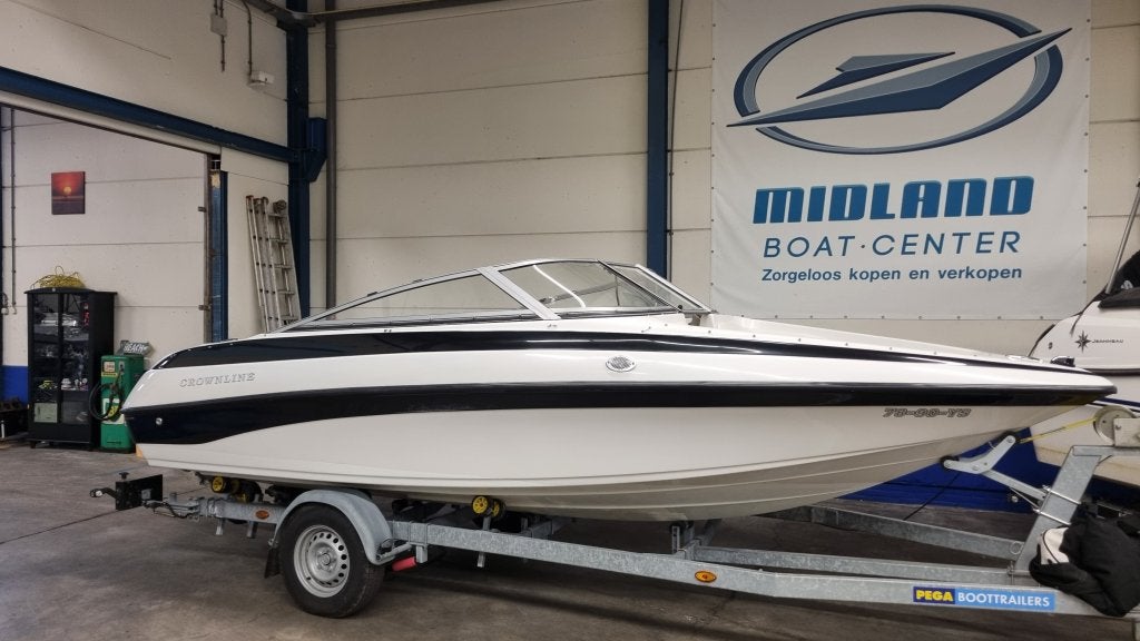 Crownline 18 ss met MerCruiser 3.0 inboard en Pega trailer, Overige merken, 70 cm, Gebruikt, Binnenboordmotor