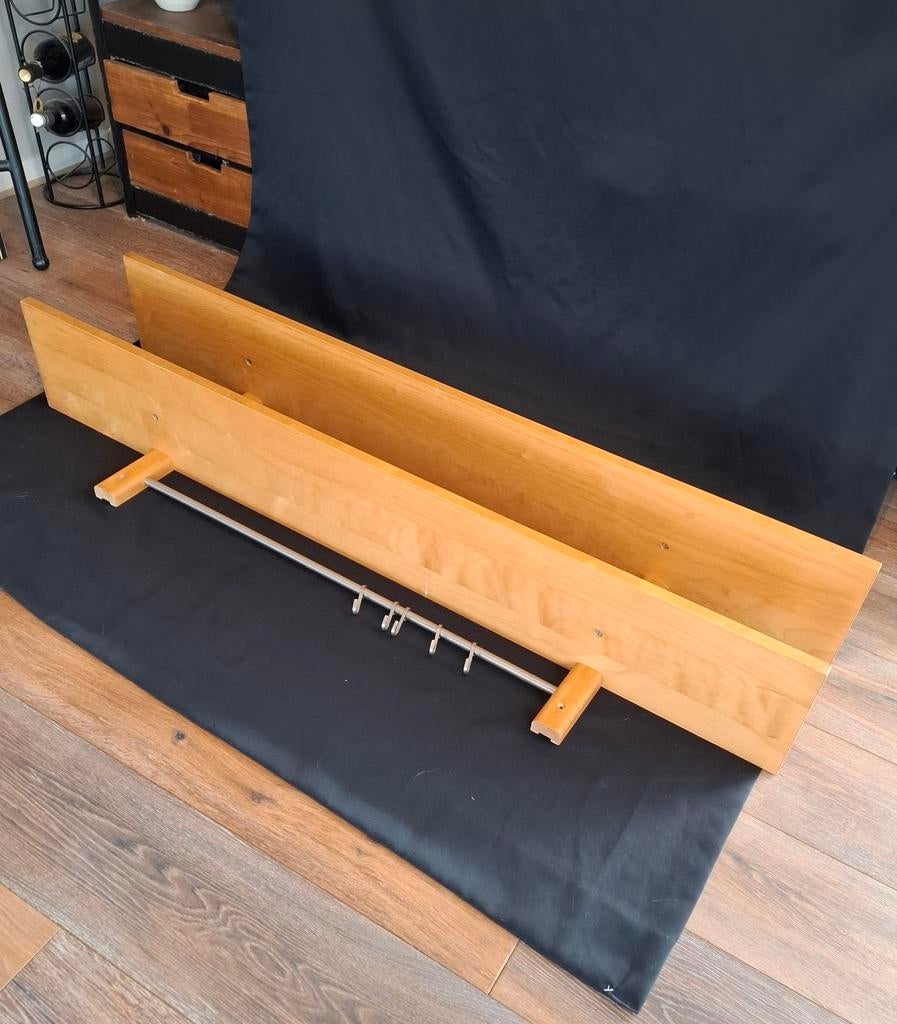 Vintage IKEA Värde Keuken Wandrek, Ophalen, 100 tot 150 cm, Bruin, Zo goed als nieuw