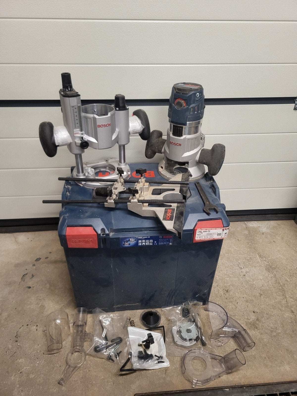 boch blauw bovenfrees, Ophalen, Zo goed als nieuw, Bovenfrees, Bosch Professional (Blauw)