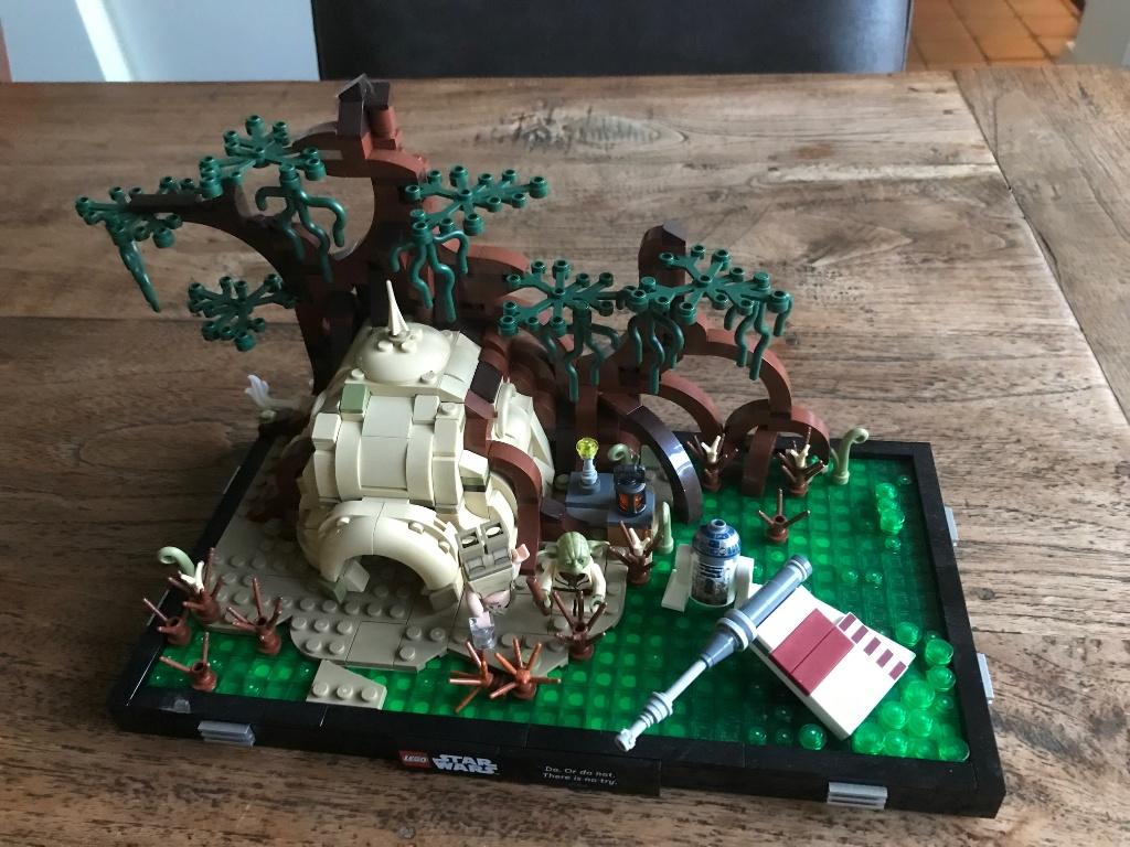 Lego Star Wars 75330 Dagobah Jedi Training Diorama, Star Wars, Lego, Ophalen of Verzenden, Zo goed als nieuw