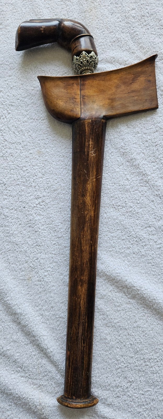 Antieke Indonesische Keris met houten schede en handvat, Ophalen of Verzenden