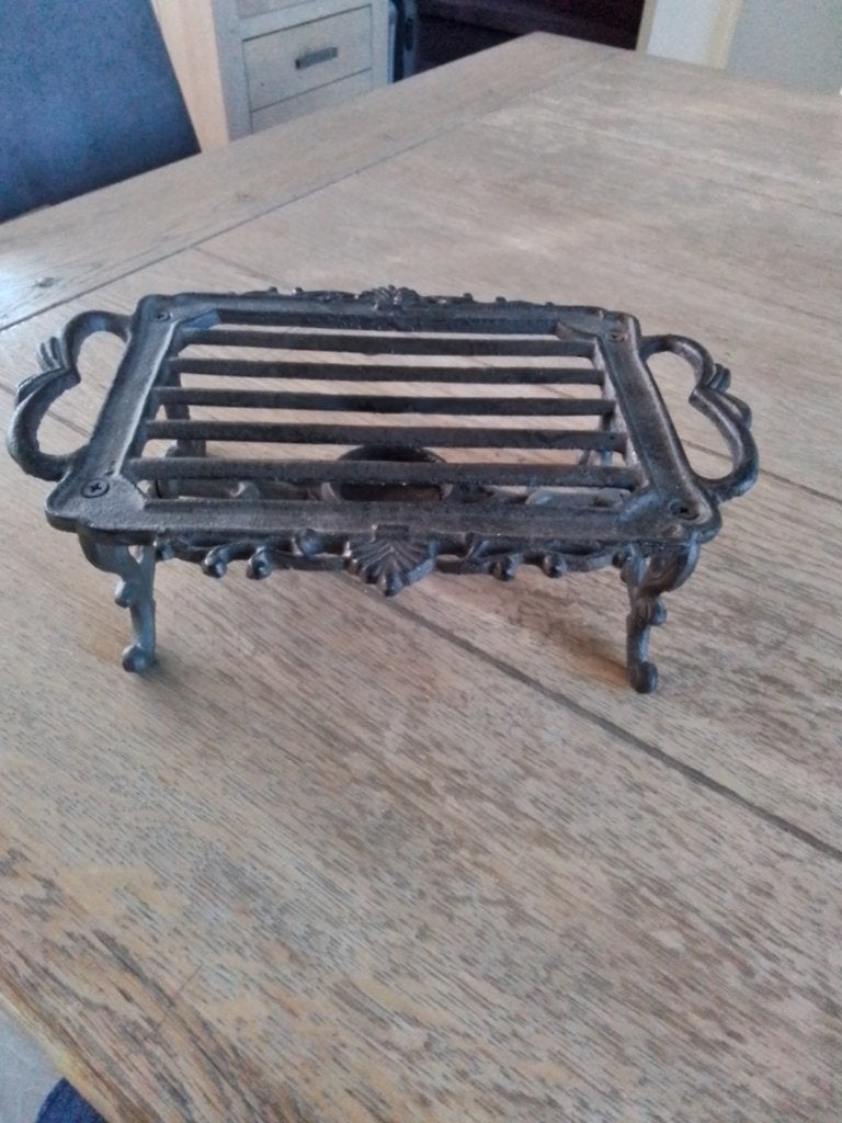 Gietijzeren warmhouderplaat, Antiek en Kunst, Ophalen of Verzenden