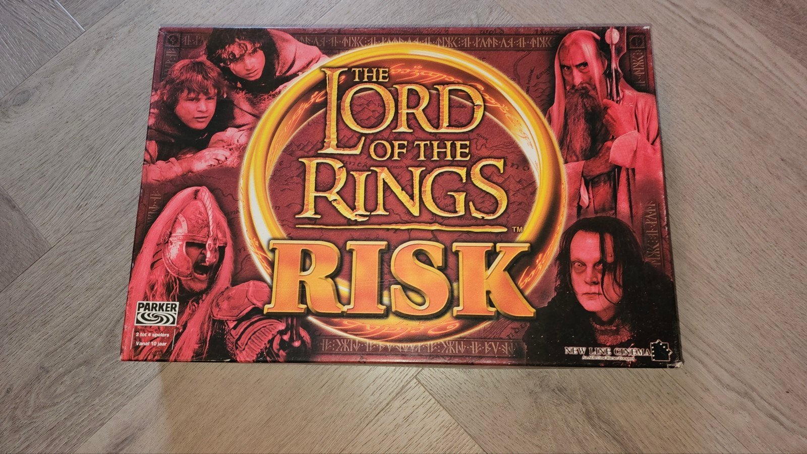 Risk The Lord of the Rings Bordspel, Drie of vier spelers, Ophalen of Verzenden, Gebruikt, Parker
