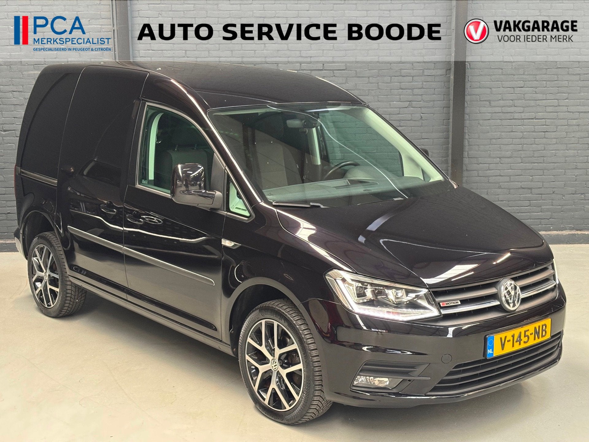 Volkswagen Caddy 2.0 TDI (150 pk) L1H1 4Motion (4WD / AWD) a, Auto's, Stof, Gebruikt, Euro 6, 4 cilinders