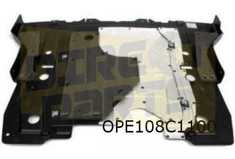 Opel Astra (10/09-1/16), Insingia A, Zafia C Tourer Motorafd, Auto-onderdelen, Carrosserie en Plaatwerk, Bumper, Opel, Nieuw, Verzenden