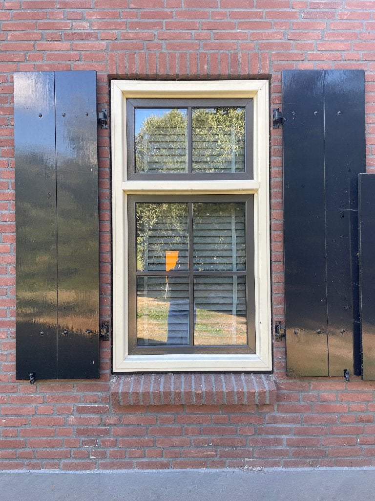 Houten luiken met luikbeslag!, Ophalen, Gebruikt, Minder dan 75 cm, Overige typen