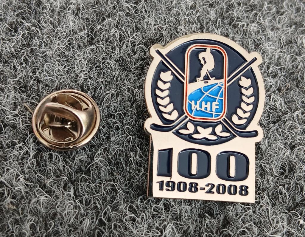 IIHF 100 1908-2008, Ophalen of Verzenden, Gebruikt, Overige typen