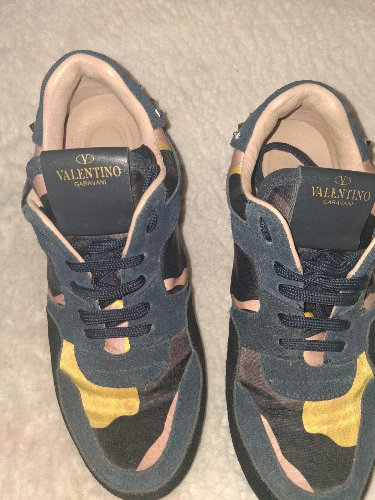 Valentino Garavani Sneakers Maat 41, Blauw, Ophalen of Verzenden, Sneakers of Gympen, Valentino Garavani