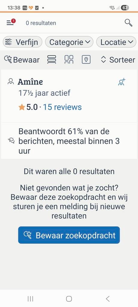 Bosch performance line LET OP EEN SMERIGE OPLICHTER !, Ophalen of Verzenden
