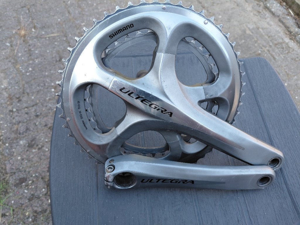 Shimano Ultegra cranckset, Fietsen en Brommers, Fietsonderdelen, Crankstel of Pedalen, Gebruikt, Ophalen of Verzenden, Shimano