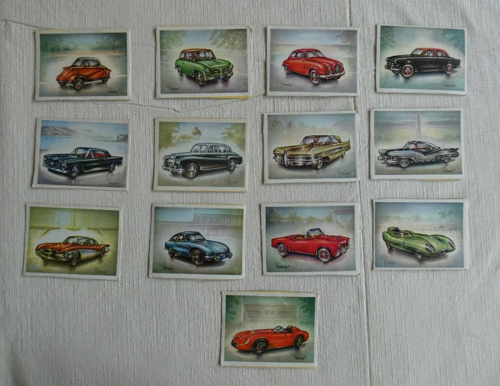 Albumplaatjes-de auto in de moderne tijd- Full speed, Boeken, Prentenboeken en Plaatjesalbums, Ophalen, Zo goed als nieuw, Plaatjesalbum