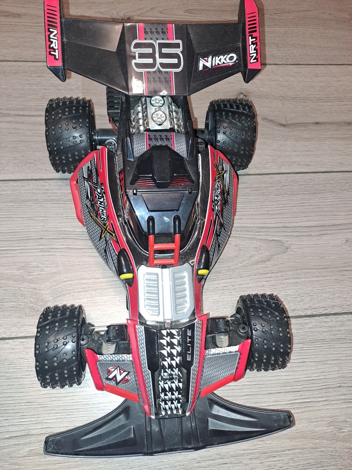 Nikko Turbo Panther X2 bestuurbare auto, Ophalen of Verzenden, Gebruikt, Overige schalen, Auto offroad