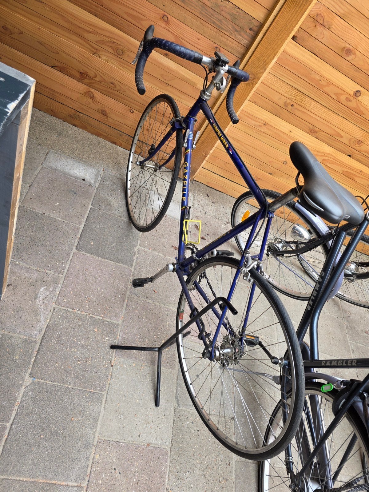 Gazelle Champion Mondial racefiets, Ophalen