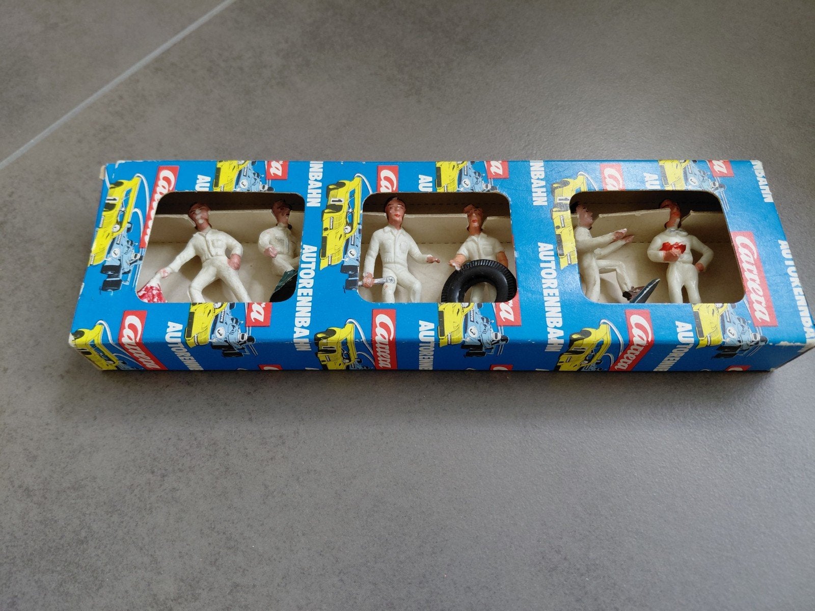 Carrera Universal set baanfiguren voor de pit B, Gebruikt, Onderdelen, Zelf te bouwen, Carrera