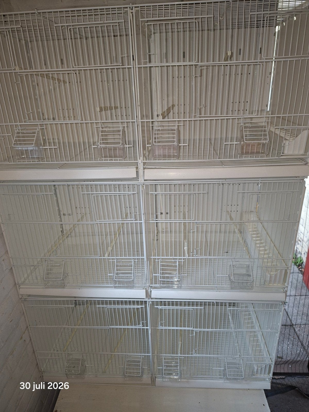 te koop drie draadkweekkooien, Ophalen, Vogelkooi