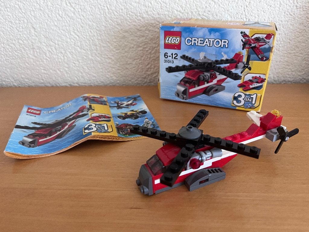 Lego Creator 3 in 1, Red Thunder 31013, Compleet, Lego, Ophalen of Verzenden, Zo goed als nieuw