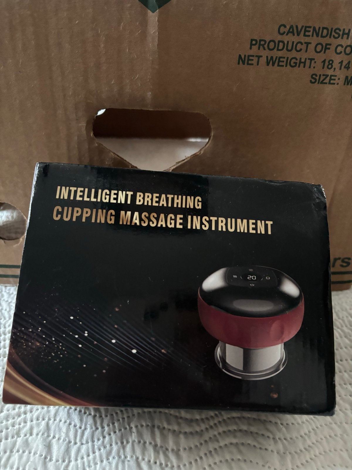 Intelligent Breathing Cupping Massage Instrument, Sport en Fitness, Ophalen of Verzenden, Nieuw, Apparaat