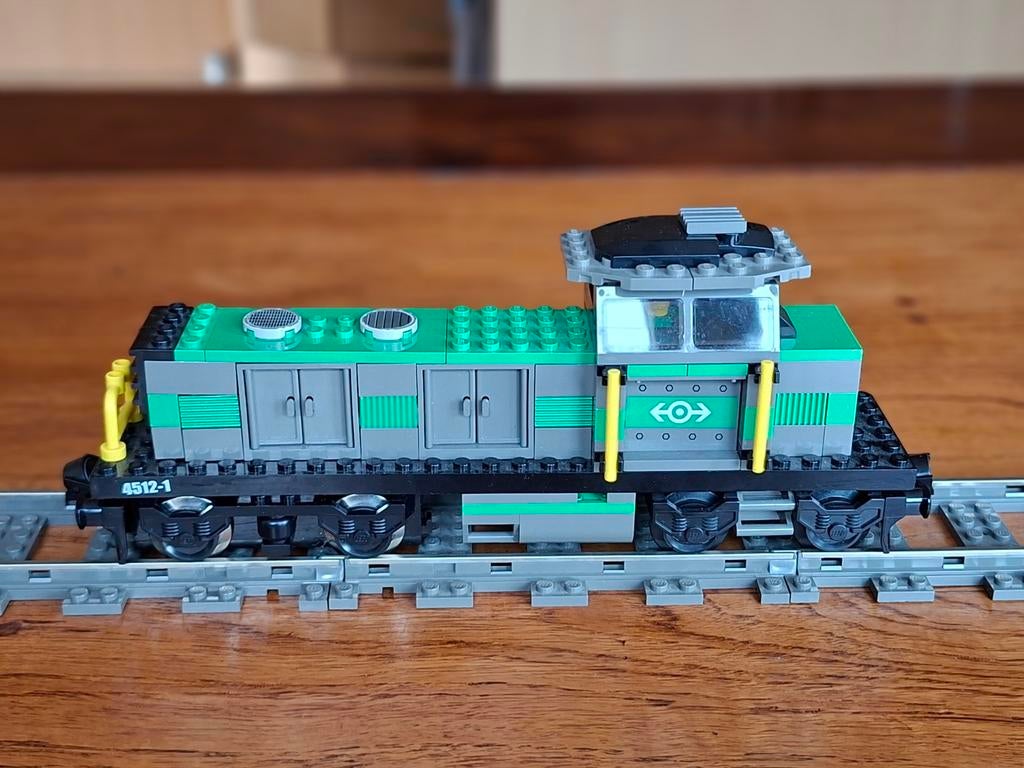 LEGO TREIN LOCOMOTIEF 4512 9VOLT, Kinderen en Baby's, Speelgoed | Duplo en Lego, Ophalen of Verzenden, Zo goed als nieuw, Lego