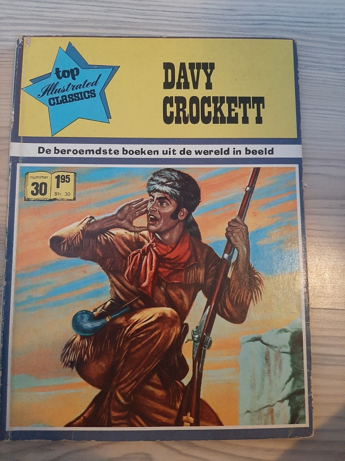 Davy Crockett - Top Illustrated Classics - Nummer 30, Eén stripboek, Ophalen of Verzenden, Gelezen, Onbekend