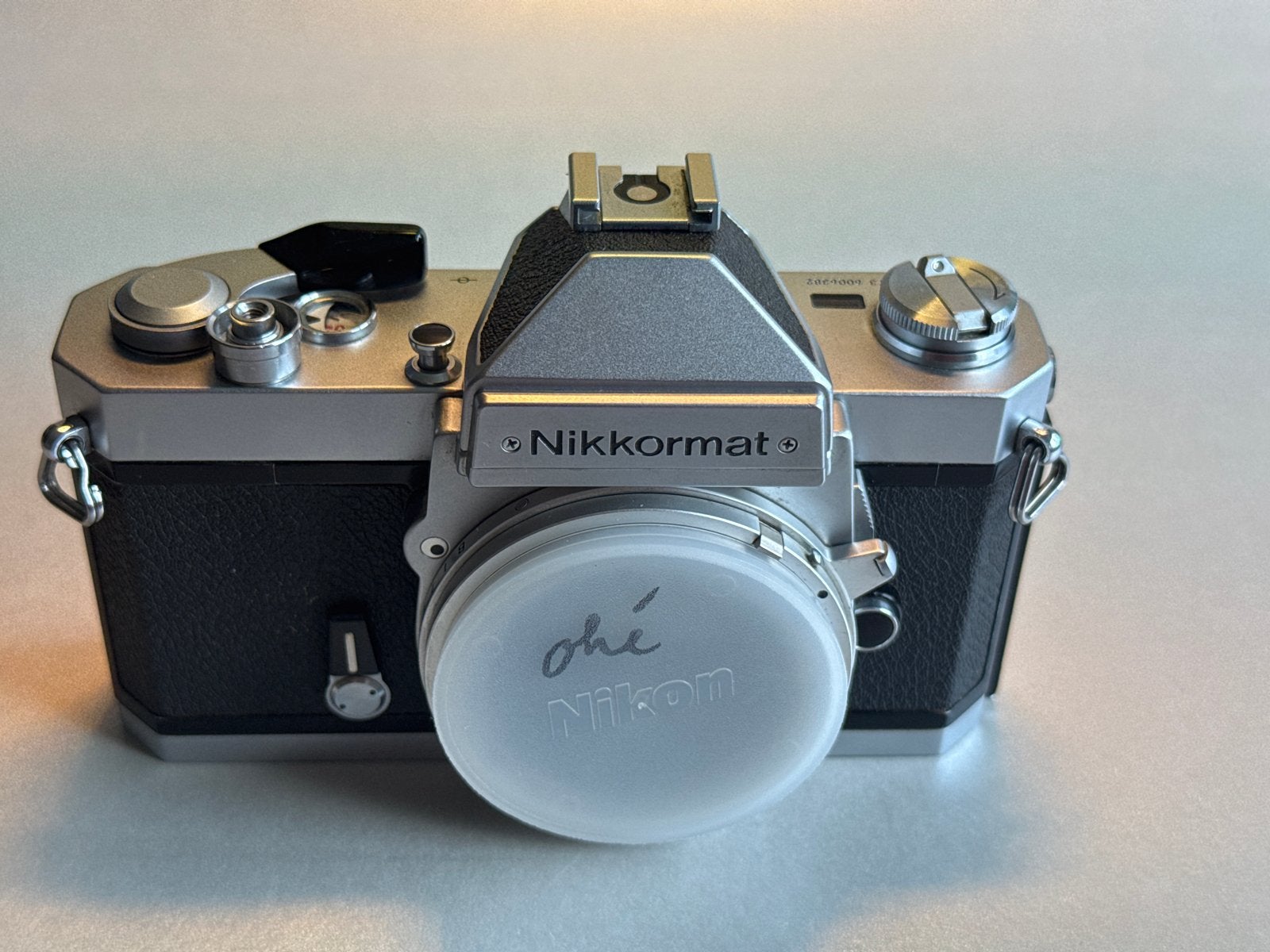 Nikon Nikkormat FT3 spiegelreflexcamera, werkende lichtmer, Ophalen of Verzenden, Gebruikt, Spiegelreflex, Nikon