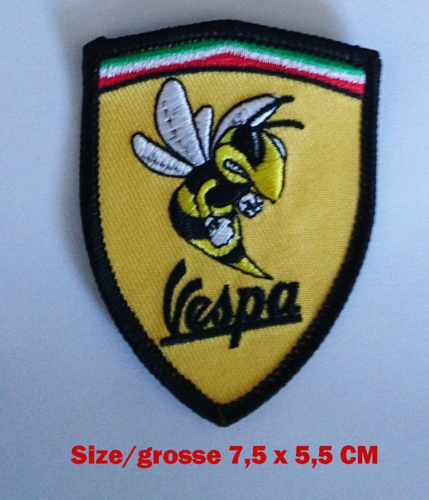 VESPA PATCH Ferrari Style voor LX 50 125 200 300 PX GTS, Verzenden, Nieuw, Overige typen, Vespa