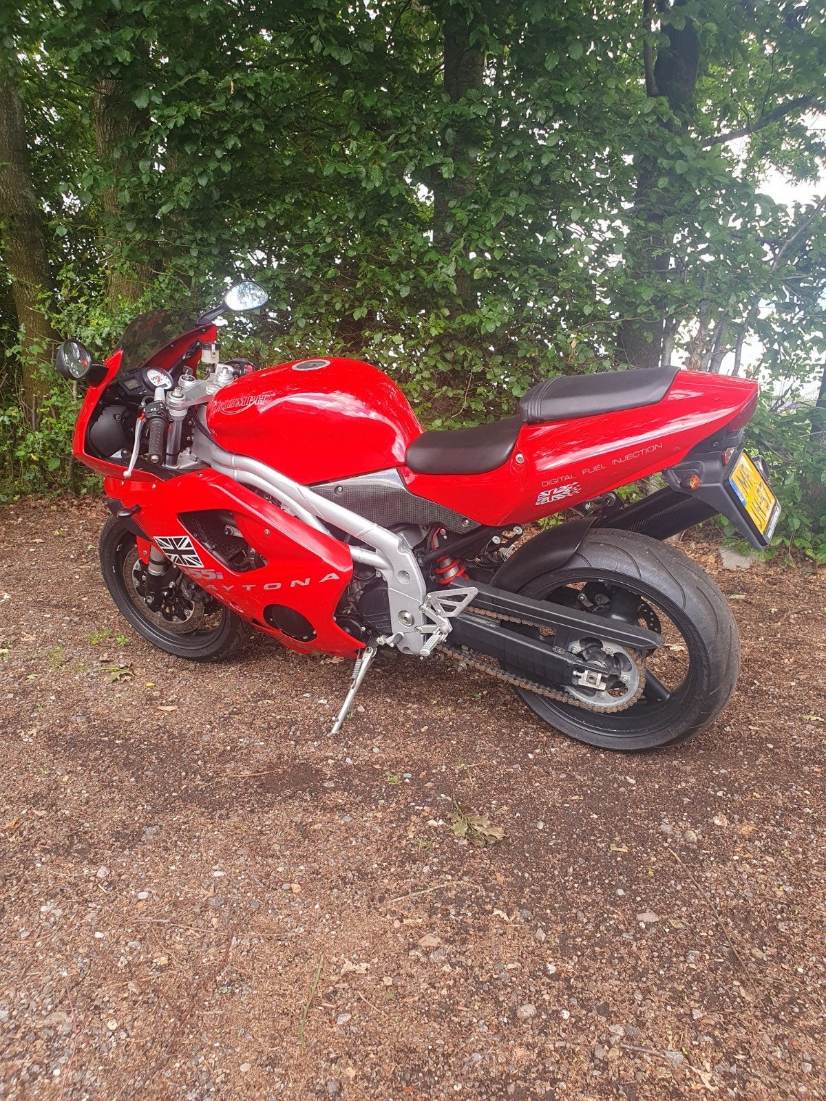 Triumph 955i daytona ruilen met  Norton blok  650 750, Motorrijbewijs A, Gebruikt, 3 cilinders, Meer dan 35 kW