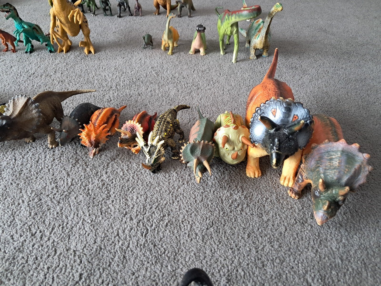 Grote verzameling van dinosauriërs, veel raptors en T-rex, Kinderen en Baby's, Speelgoed | Actiefiguren, Ophalen of Verzenden