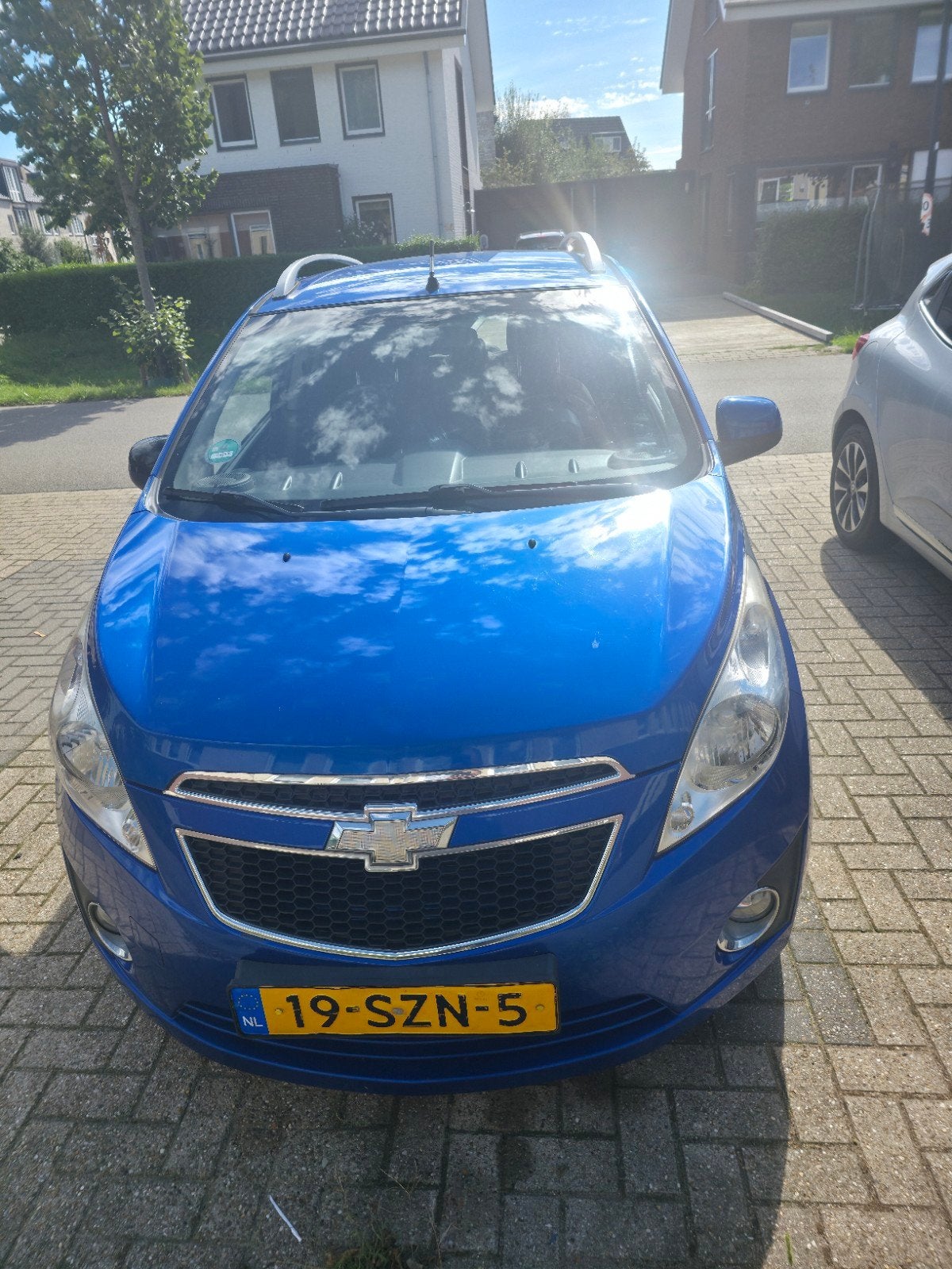Chevrolet Spark 1.0 16v  2011 Blauw, Auto's, Chevrolet, Voorwielaandrijving, 839 kg, 4 cilinders, Blauw
