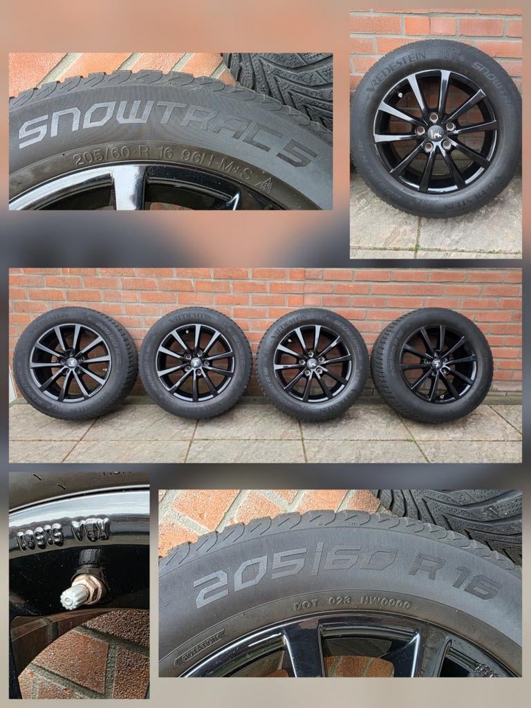 Zgan set 16 inch velgen met winterbanden (Suzuki), Auto-onderdelen, Banden en Velgen, Ophalen, Gebruikt, 16 inch, Banden en Velgen