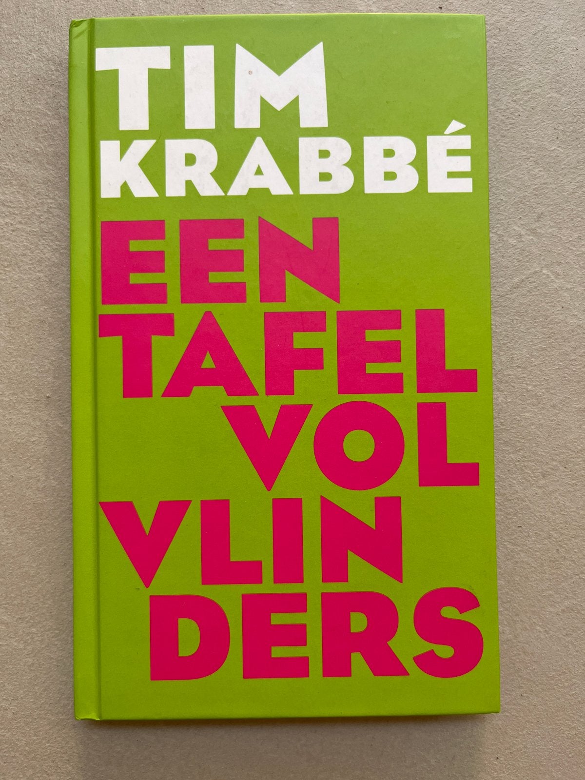 Een Tafel Vol Vlinders - Tim Krabbé, Boeken, Ophalen, Nieuw, Nederland