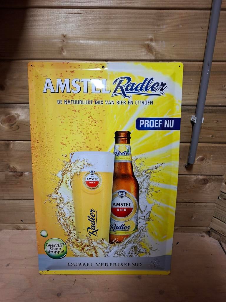 Amstel Radler bord, Ophalen of Verzenden