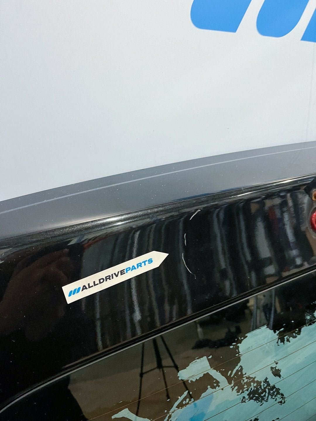 Renault Kangoo Achterklep BJ 2007 - 2020 zwart 901004653R, Gebruikt, -, Ophalen of Verzenden, Achter