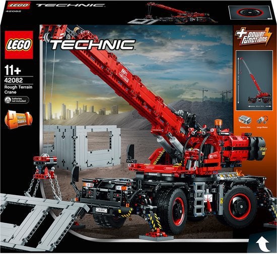 Gevraagd: lege doos LEGO Technic 42082 Rough Terrain Crane, Gebruikt, Lego, Overige typen, Ophalen of Verzenden